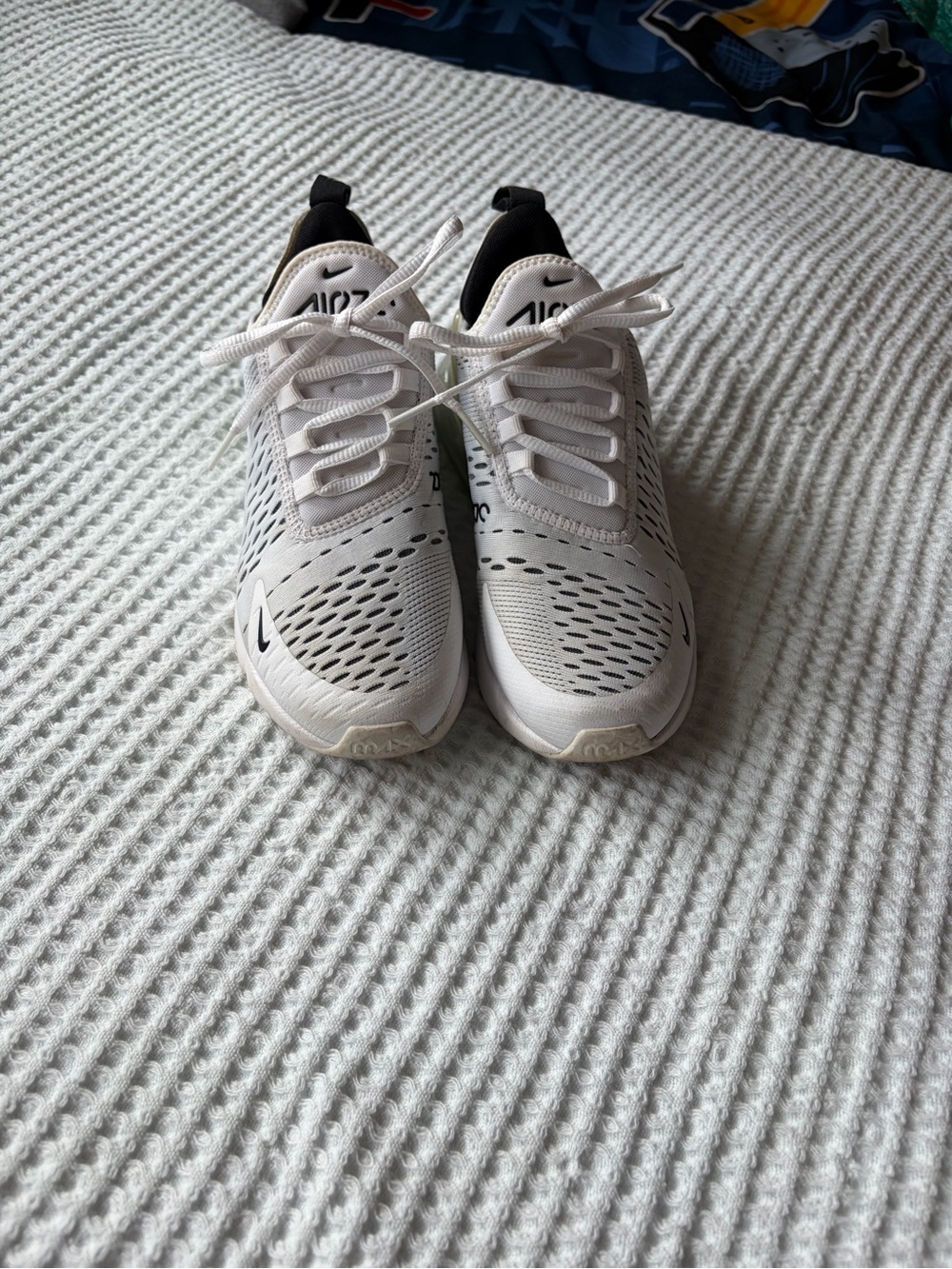 Nike Women’s White and Black Air Max Running Shoes